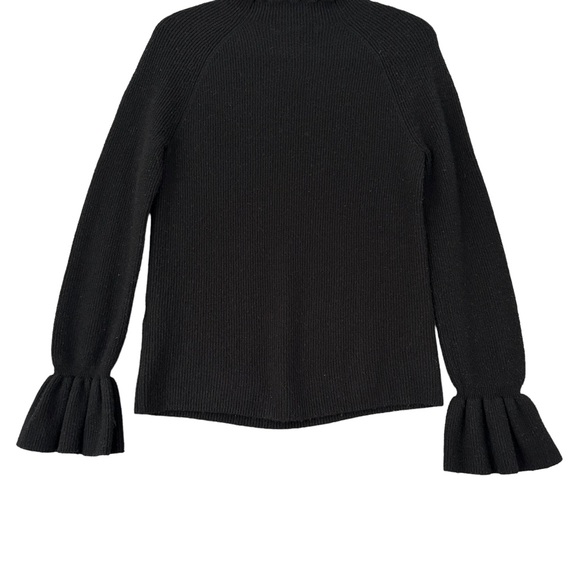 Banana Republic | Ruffle Sleeve Ribbed Knit Sweater Size S - Picture 7 of 11